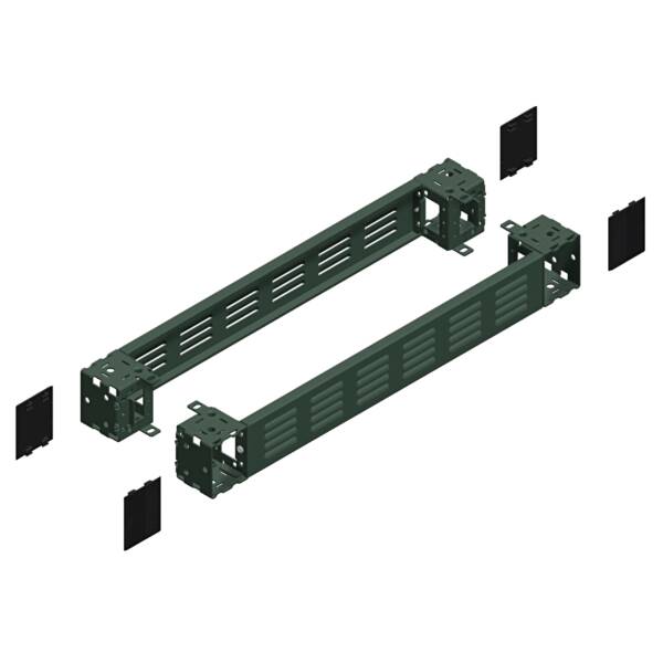 "Ventilated front & rear plinth, PanelSeT SFN, PanelSeT SF, PanelSeT SM, for electrical enclosure W600mm, plinth H100mm" - Schneider Electric - NSYSPFV6100
