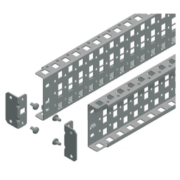 "Universal cross rails, PanelSeT SFN, PanelSeT SF, PanelSeT SM,  H90 W1200mm, 3 rows, set of 2" - Schneider Electric - NSYSUCR90120