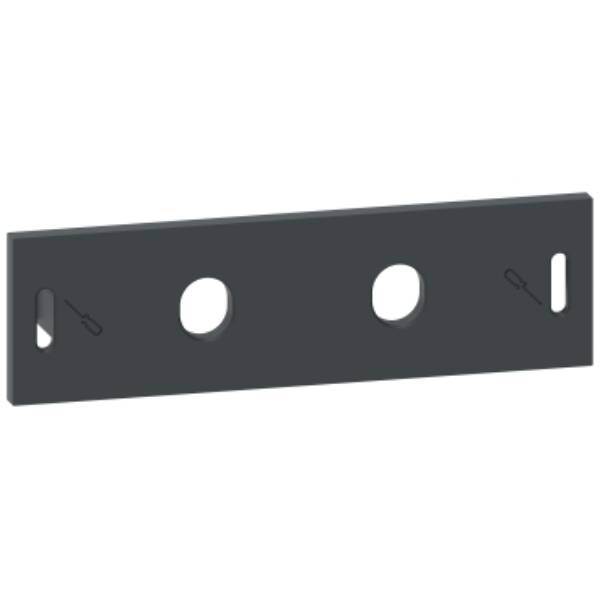 Front protection cover, for TeSys Giga electronic overload relay LR9G115-225 - Schneider Electric - LA9G3704