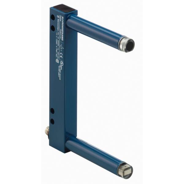 Photoelectric sensors XU, photo electric sensor, XUV, fork, 80X60mm, 12...24 VDC, M8 - Commercial Reference - XUVR0608NBNM8
