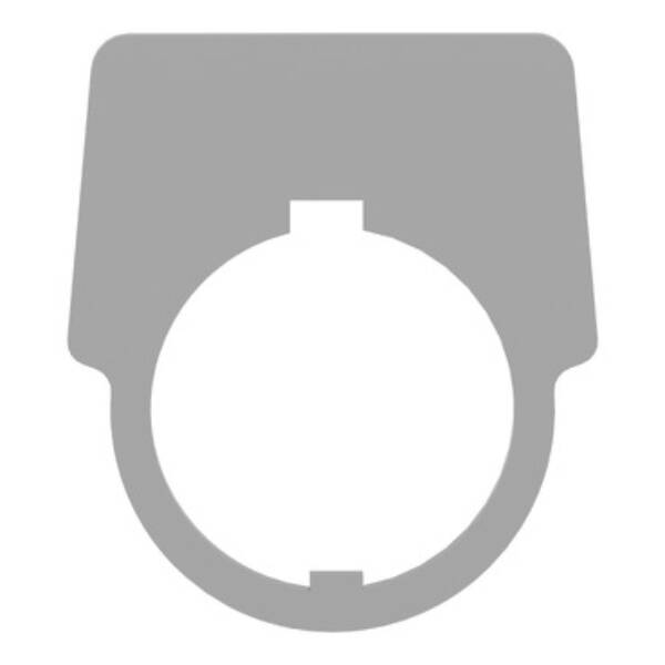 30MM LEGEND PLATE - BLANK 30MM - Schneider Electric - 9001KN300