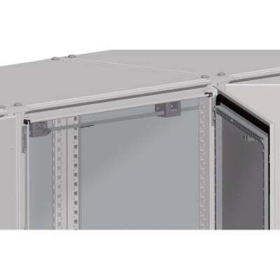 "Interlocking system for secondary doors, PanelSeT SFN, PanelSet SF, for electrical enclosure W600mm , steel" - Schneider Electric - NSYSLCKS6
