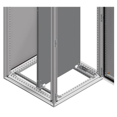 "Mounting plate sliding rails, PanelSeT SFN, PanelSet SF, D600mm  , set of 2" - Schneider Electric - NSYSMPS6