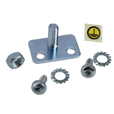 "Central earthing point, PanelSeT SFN, PanelSeT SF, PanelSeT SM, PanelSeT SD, M8 x 18mm" - Schneider Electric - NSYCEP