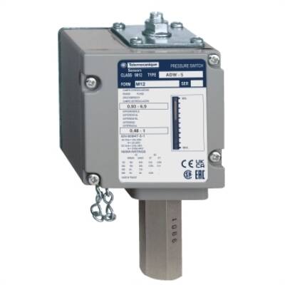 pressure switch ADW 69 bar - adjustable scale 2 thresholds - 1CO - Commercial Reference - ADW5M119012