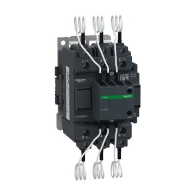 Capacitor contactor, TeSys D, 63 kVAR at 400 V/50 Hz, coil 240 V AC 50/60 Hz - Schneider Electric - LC1DWK12U7
